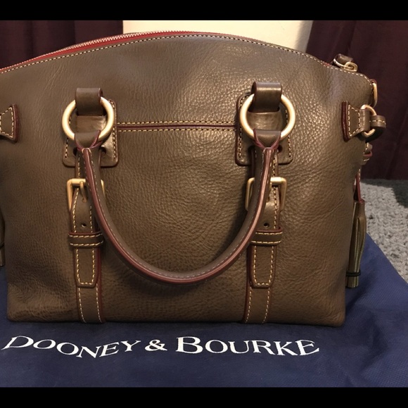 SOLD Dooney & Bourke Florentine Bristol Satchel - Picture 2 of 6